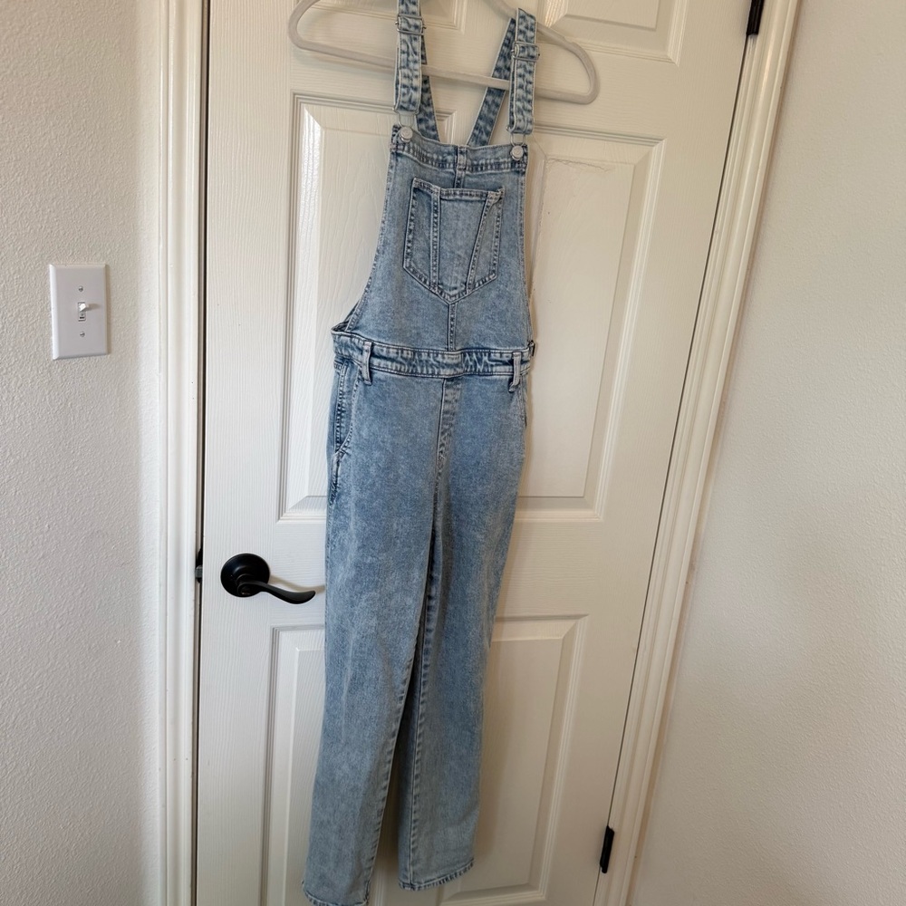 Old Navy Classic Blue Denim Overalls retro